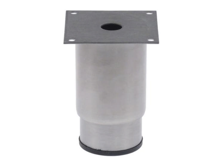 Apparatfot 100-150mm Rostfritt stål