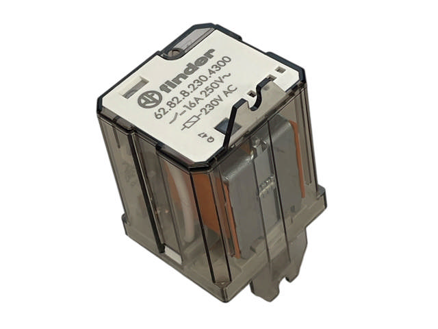Relä FINDER 62.82.8.230.4300 230V 16A 2CO