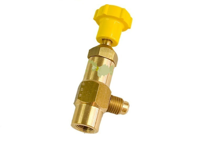 Ventil 1/4'' SAE för engångsflaskor Refco 10612-2 (9881202)