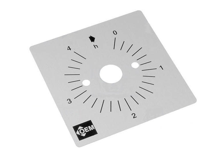 Skala 4 timmar för tidur. Aluminium