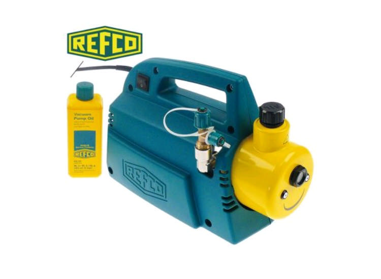Tvåstegs Refco RL-4 65l/min 190W vacuumpump