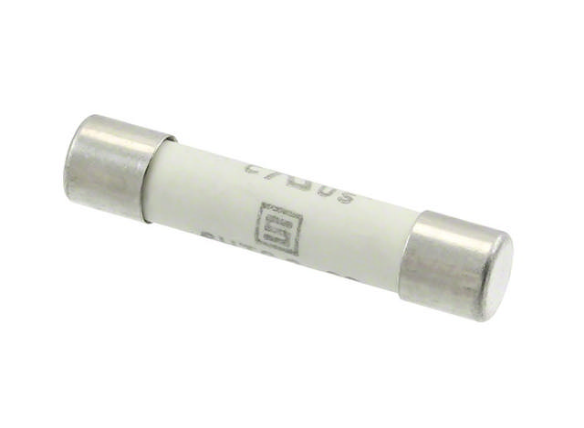 Säkring smält keramisk 6,3A 500VAC 6,3x32mm (1st.)