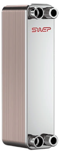 Plattvärmeväxlare SWEP, B8THx10/1P-SC-M, 4x3/4'' & 16 (20)