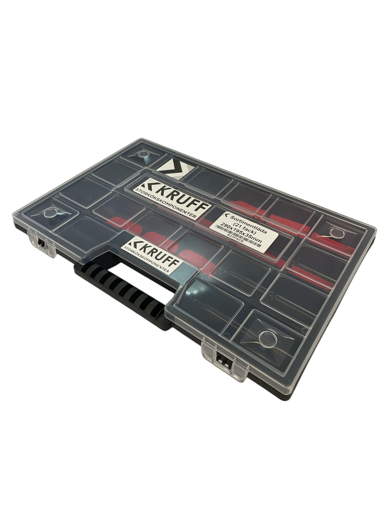 Sortimentlåda (21 fack) 290x195x35mm