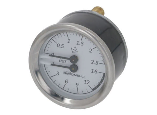 Manometrar 0ö2.5/0ö16 bar NuovaSimonelli ø 60mm